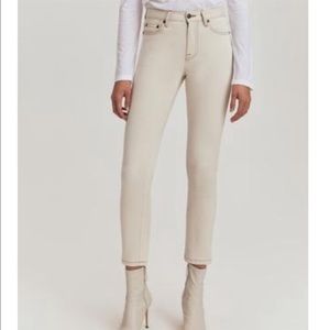Something Navy - Cream Colored Jeans - Size 10